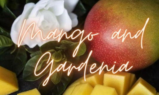 Mango and Gardenia Soy Candle 10oz