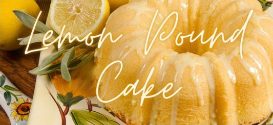 Lemon Pound Cake Dessert Candle 10oz
